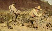Gustave Courbet Stone Breakers oil painting reproduction